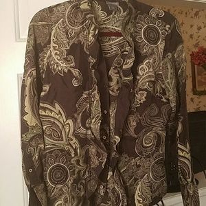 Ann Taylor Size 6 Women's Silk Blouse